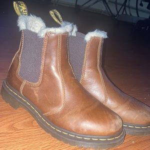 Faux fur Dr.Martins